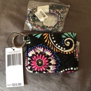 Vera Bradley ID holder and lanyard